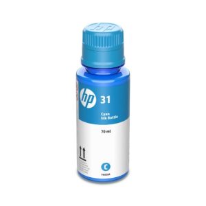HP 31 Ink Bottle Cyan 70ml 8000 pages