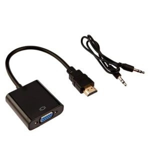 SHINTARO HDMI TO VGA ADAPTER WITH 3.5mm audio