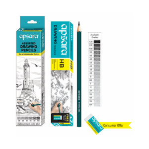 APSARA DRAWING PNCL 6PK