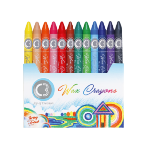 C3 WAX CRAYON 12PK