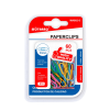 MOTARRO PAPER CLIPS 33MM MIX COLS 60PK