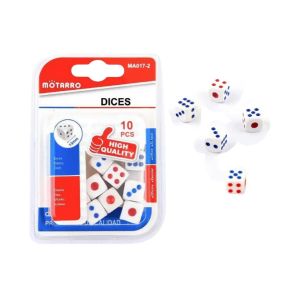 DICES - 14MM 9PCS/CARD