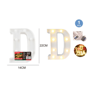 LETTERS LED - 22CM "D"