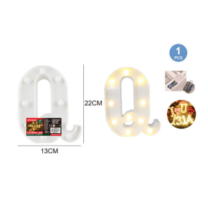 LETTERS LED - 22CM "Q"