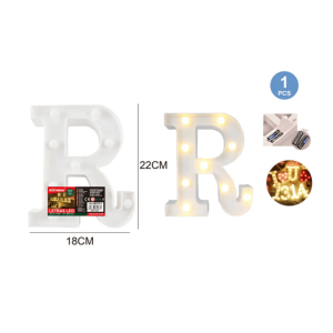 LETTERS LED - 22CM "R"