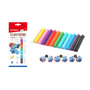 180G PLASTICINE - 12 COLOR/BOX