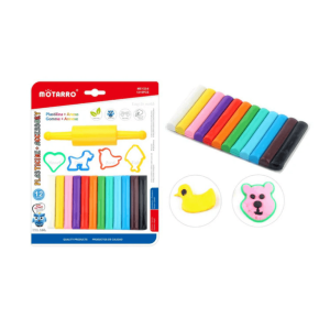 160G PLASTICINE WITH 5PCS ACCESSORY - 12
COLOR/BOX