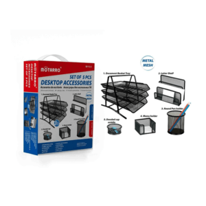 DESKTOP ACCESSORIES SET OF 5PCS - 1PCS