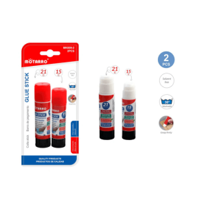 GLUE STICK - 21G+15G 2PCS/CARD