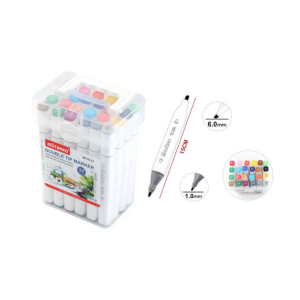 DOUBLE TIP MARKER - 24 COLOR/BOX