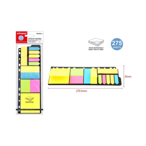 11 PCS STICKY NOTE SETS - 25 SHEETS
