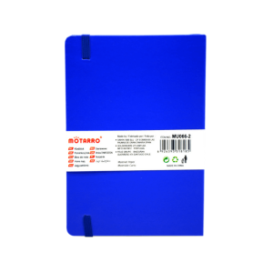 A6 NOTE BOOK - 80G 100 SHEETS BLUE