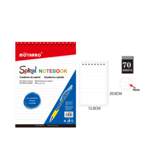 NOTEBOOK - 5*8（128*208mm） - 1PCS