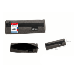 PENCIL CASE - 21*7CM GRAY